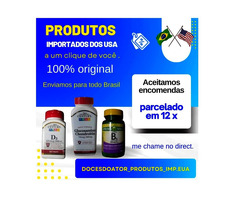 Produtos importados dos USA